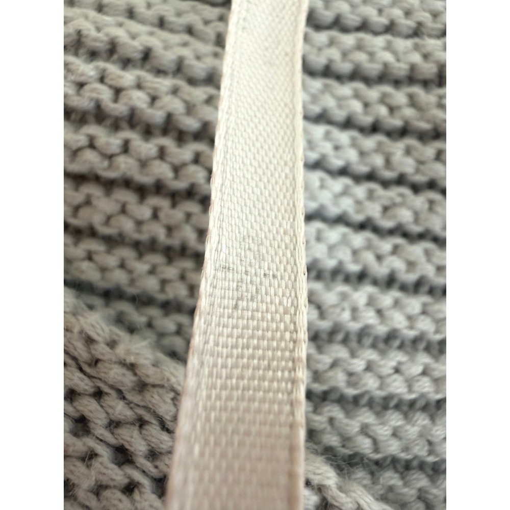 Free People La Brea Oversized V-neck Rib Knit Sweater Grey Women's Small Boho - Picture 4 of 6